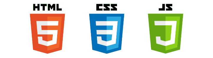 HTML CSS and Javascript logotype